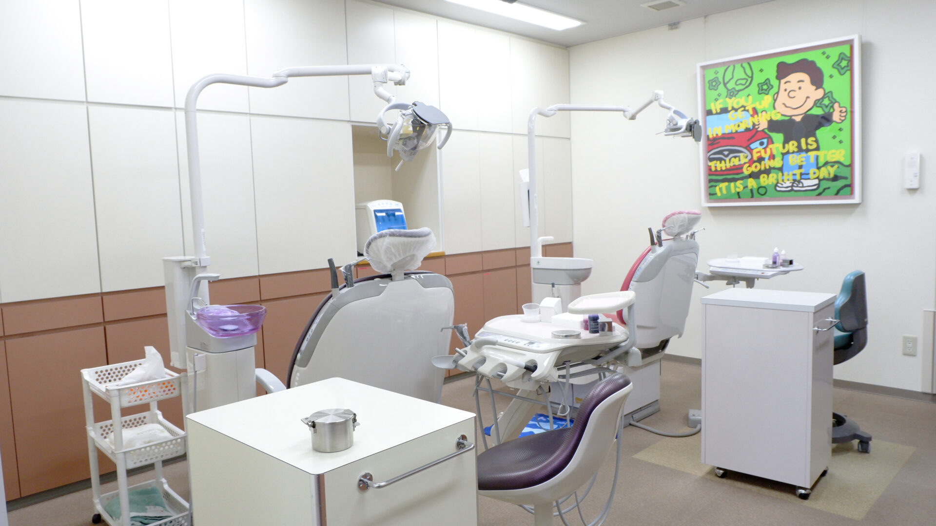 ふじさわ矯正歯科の治療室